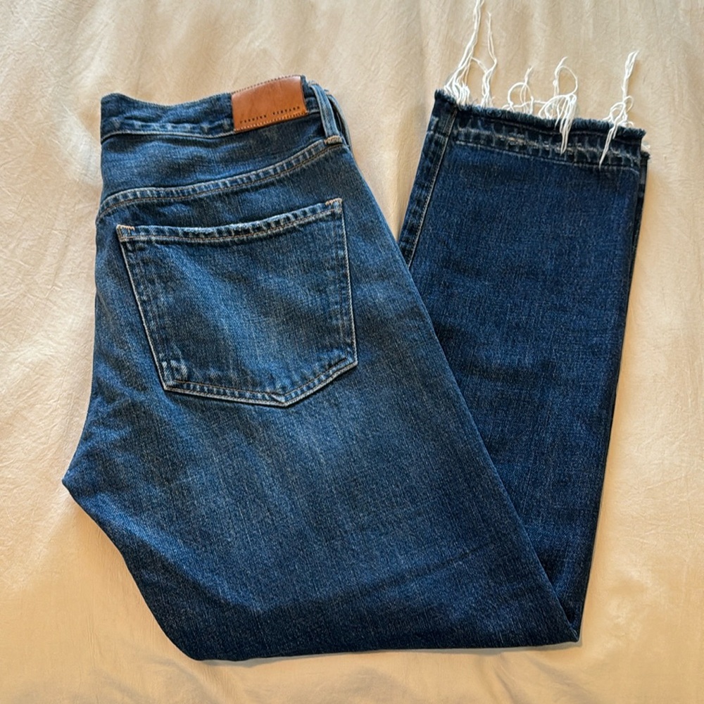 Citizens of Humanity crop boyfriend jeans